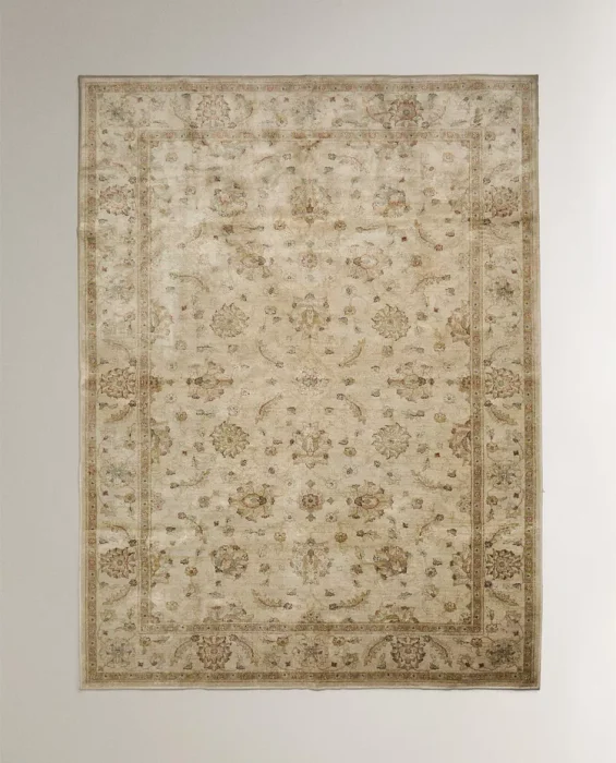 ALFOMBRA VINTAGE FLORAL en Multicolor, Uruguay | Zara Home, vista 3