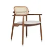 Silla De Comedor Rattan-y-madera Natural-beige Danielle C/b en Madera natural - Sillas, Uruguay | Divino, vista 2 de 3