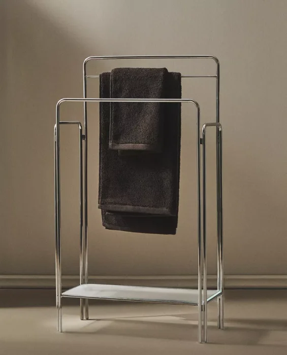 TOALLERO ACERO Y VIDRIO - Cómodas, Uruguay | Zara Home