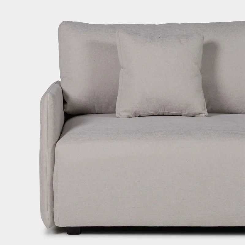 Sofá Modulare - 2 módulos - Tela Microfibra - FX4-10 (Beige) en Beige - Sillones y sofás, Uruguay | Nyr, vista 3