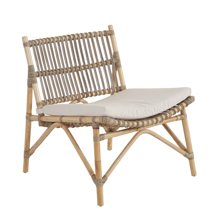 Butaca Rattan Natural-beige Suri Natural en Madera natural - Sillones y sofás, Uruguay | Divino, vista 2
