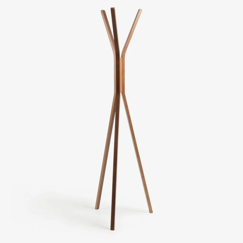 Perchero Chelsey madera maciza de caucho 170 cm en Madera natural - Percheros y colgadores, Uruguay | Kavehome