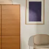 Cuadro Durkan de papel reciclado - azul 50 x 70 cm en Azul - Decoración de pared, Uruguay | Kavehome, vista 2 de 7