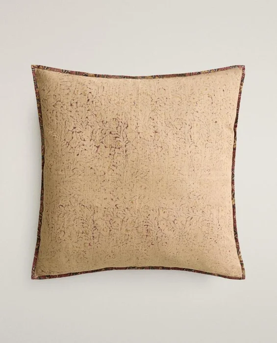 FUNDA COJÍN BLOCK PRINT - Textiles, Uruguay | Zara Home, vista 4