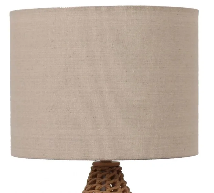 Lampara de mesa - Rattan Gota en Beige - Lámparas de mesa, Uruguay | Rústico Hogar, vista 3