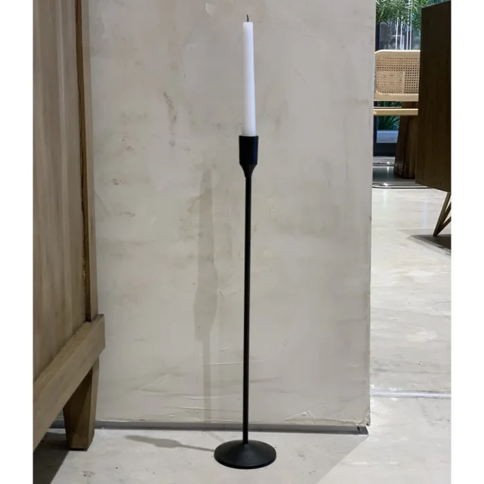 Candelero Rigel Negro en Negro - Decoración, Uruguay | Aihaus