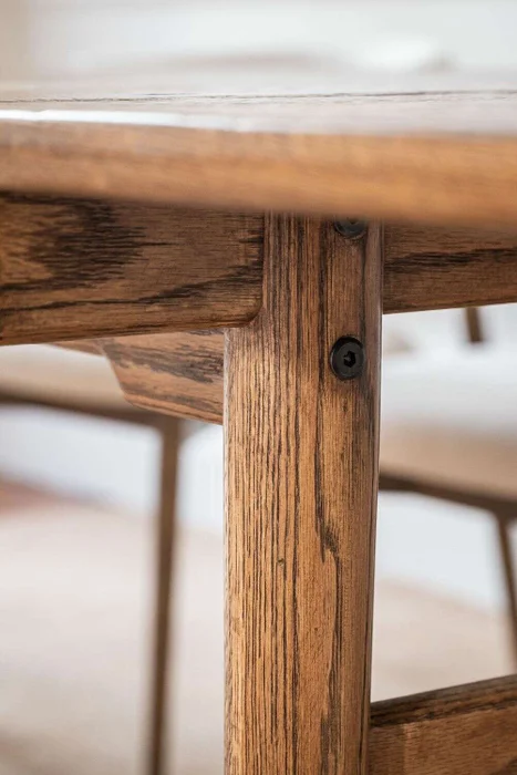 MESA COMEDOR MILANO - ROBLE - 2.45 X 0.90 MTS en Marrón - Mesas de comedor, Uruguay | La Iberica, vista 16