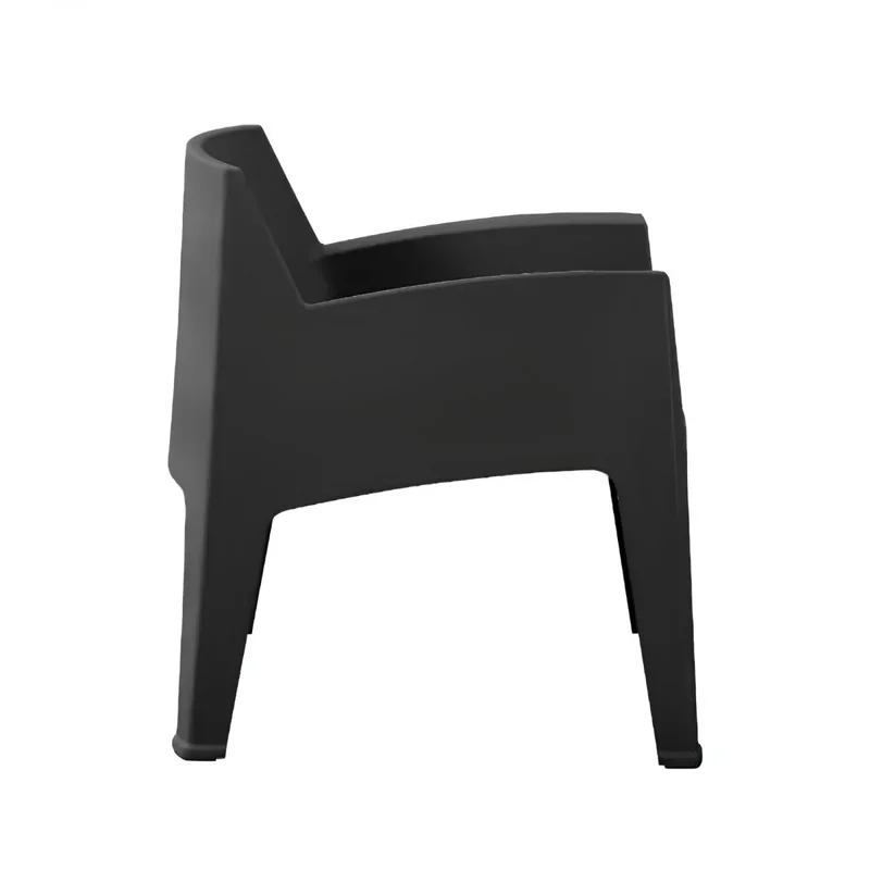 Silla de Exterior Master - Negro en Negro - Muebles para el exterior, Uruguay | Rústico Hogar, vista 3