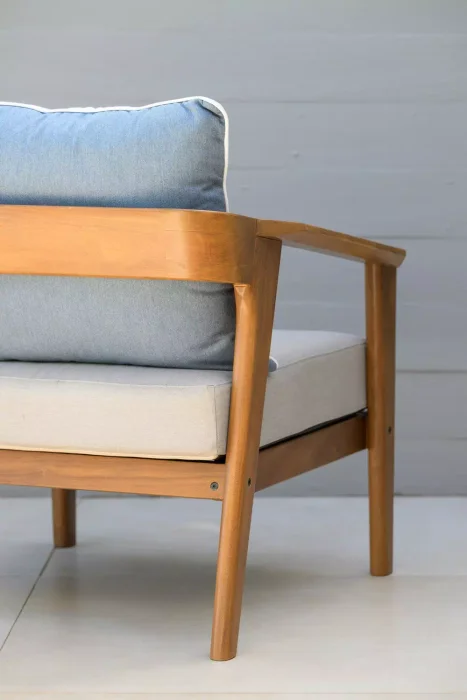 Poltrona Pietra en Madera natural - Butacas, banquetas y puffs, Uruguay | Balcony, vista 5