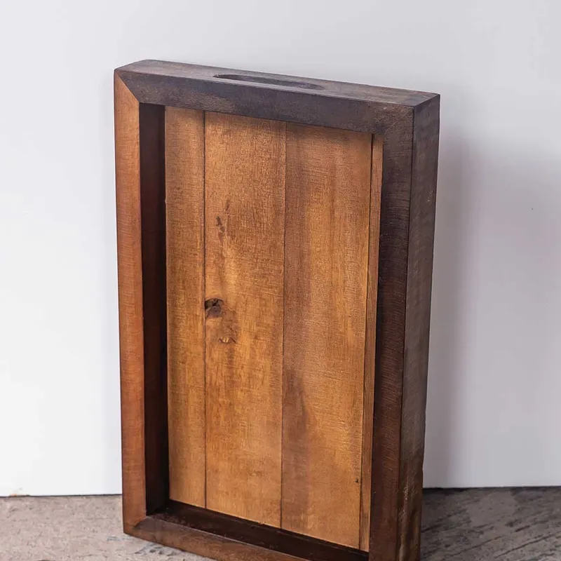 BANDEJA 32 X 20 en Madera natural - Decoración, Uruguay | Fundamento Muebles