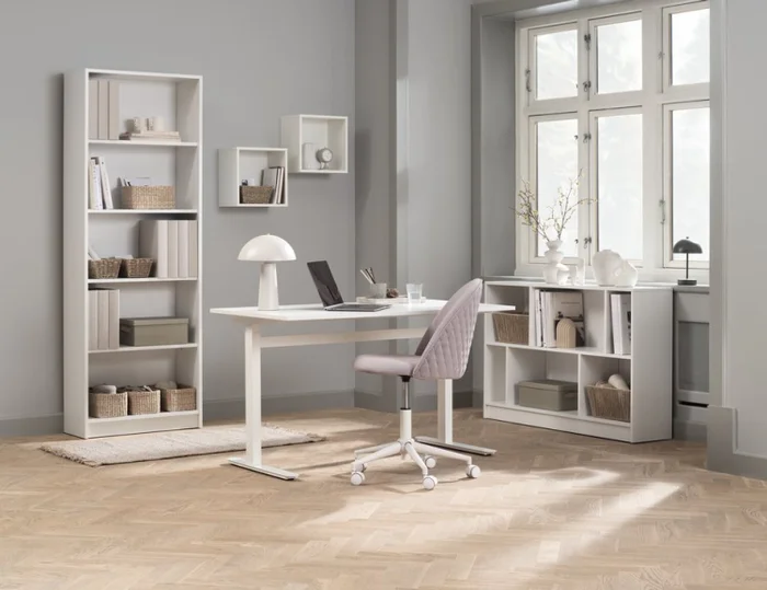 Librería HORSENS 5 estantes blanco en Blanco - Bibliotecas, Uruguay | JYSK, vista 2