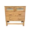 Cómoda Madera de Pino y Rattán Natural - Linea Yakarta - Cómodas, Uruguay | Berna home, vista 1 de 7