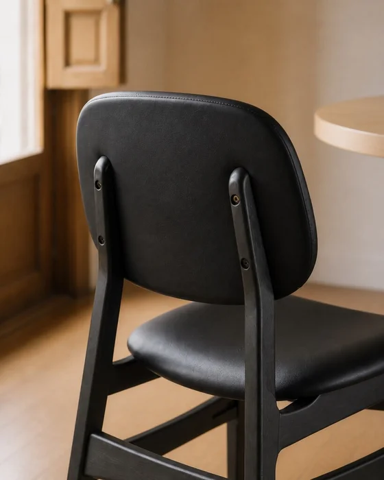 Silla Nordic en Negro - Sillas, Uruguay | Samic