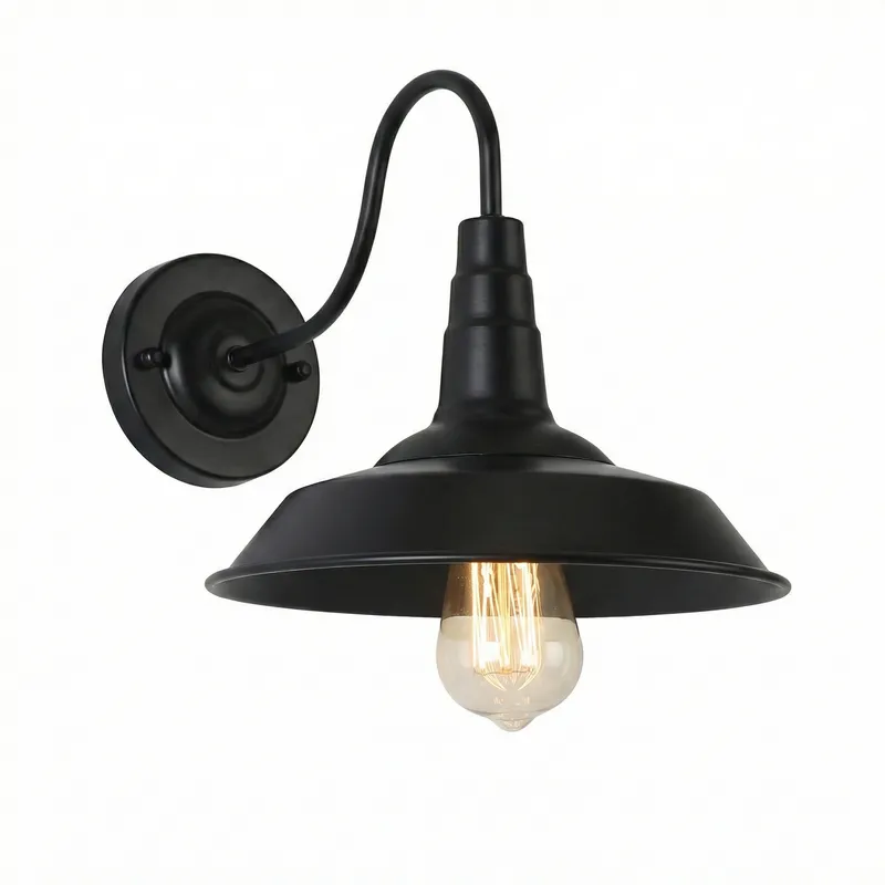 Aplique de Pared Barn Classic en Negro - Iluminación, Uruguay | La Perla