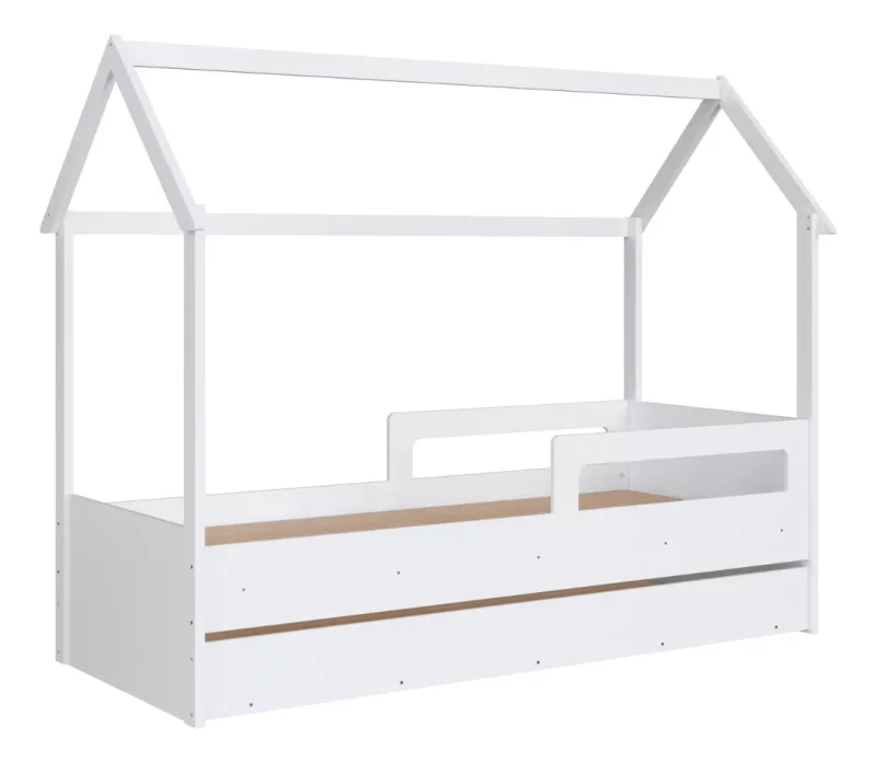 Cama Siena – con Marinera – Blanca en Blanco - Dormitorio, Uruguay | RM Muebles y Deco, vista 4