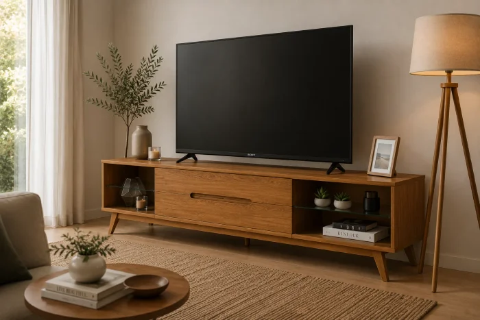 Rack Limit en Madera natural - Muebles para TV, Uruguay | Deluxe Home, vista 2