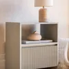 MESA DE LUZ STUDIO LAQUEADA - CALIZA en Gris - Mesas de luz, Uruguay | La Iberica, vista 1 de 8