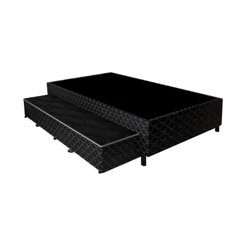 Base Para Marinera Fuji Con Cama Auxiliar en Negro - Muebles, Uruguay | Soy Hogar