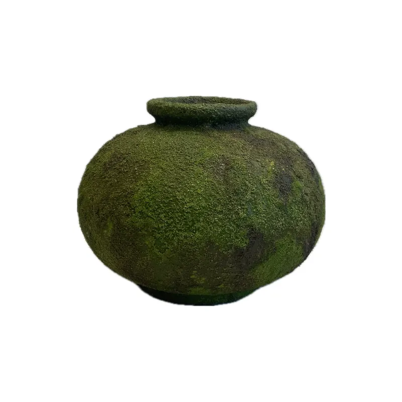 Jarrón Bola Chico Verde en Verde - Jarrones, Uruguay | Tutto Deco