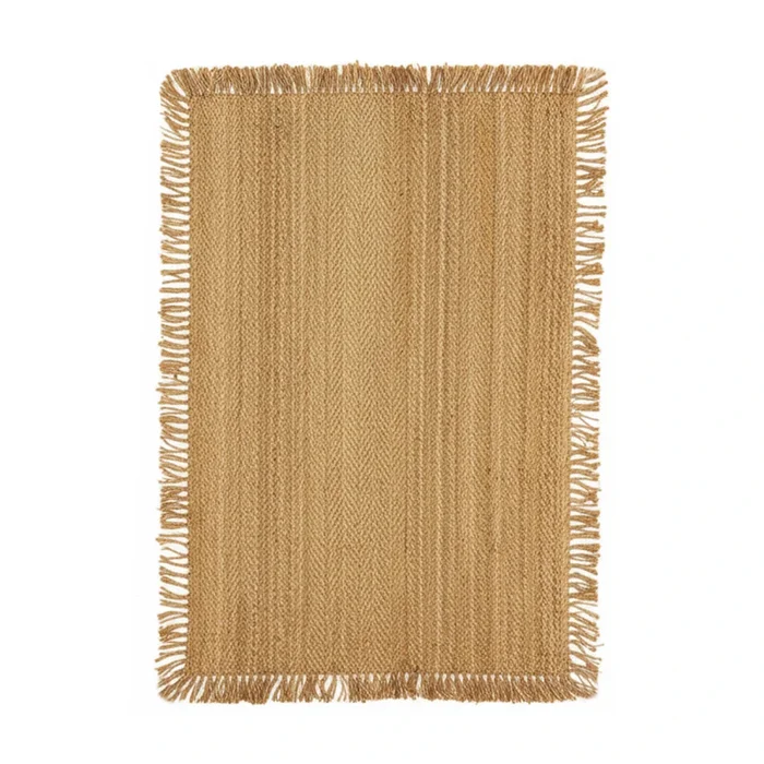 KIT Alfombra Arenas Flecos 160x230 cm + Mesa de Centro Aqua (G) en Madera natural - Mesas de living, Uruguay | Ecowood, vista 4