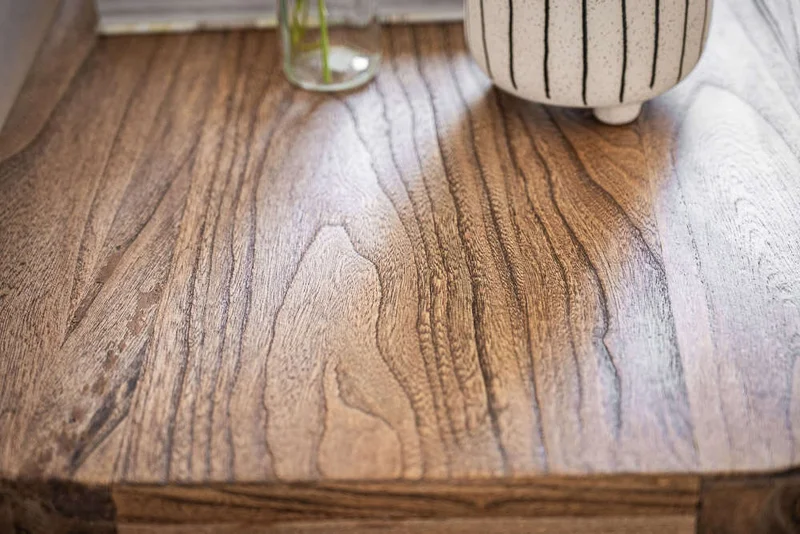MESA DE ARRIMO / CONSOLA ATHENA - 1.40 MTS en Madera natural - Bibliotecas, Uruguay | La Iberica, vista 10