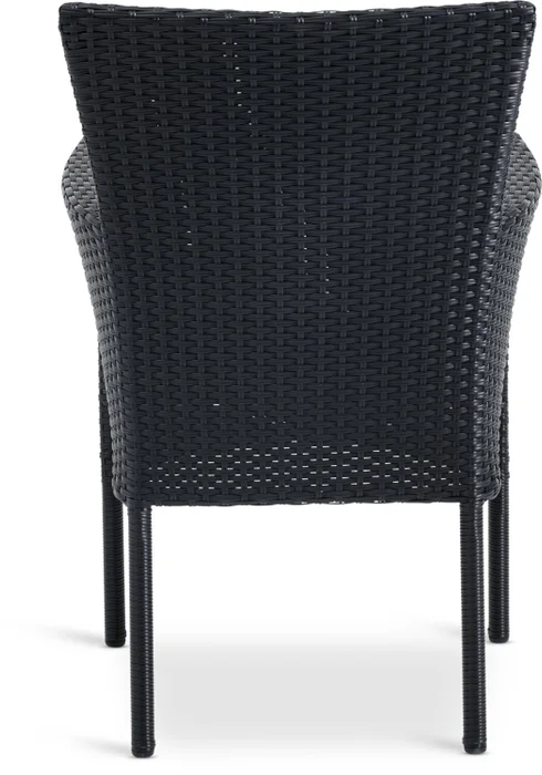 Silla apilable AIDT negro en Negro - Muebles para el exterior, Uruguay | JYSK, vista 4