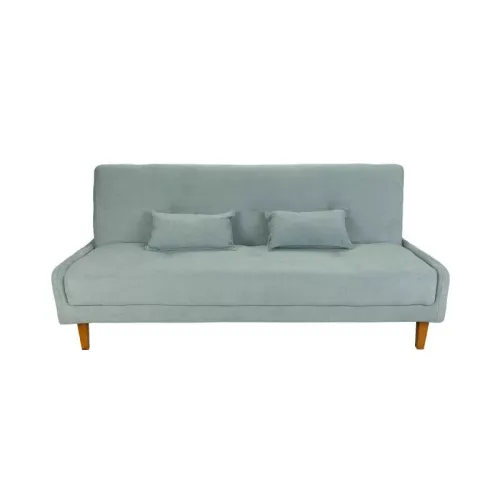 Sofá Cama Bianca Boucle - Celeste en Celeste - Sillones y sofás, Uruguay | Concetto Casa