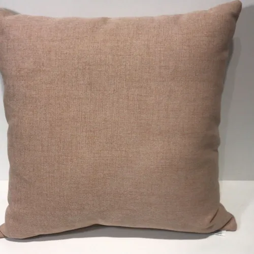 ALMOHADON 40X40 TAPIZADO TELA LINO SALMON en Rosa - Textiles, Uruguay | Champagne Home