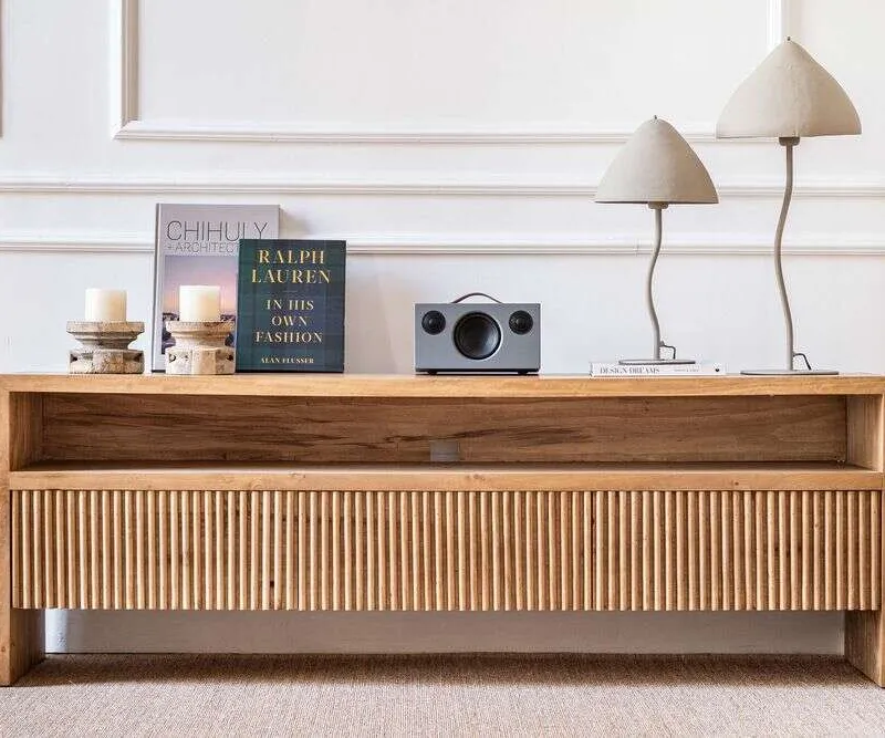 RACK STUDIO NATURAL - 1.75 MTS - Muebles para TV, Uruguay | La Iberica