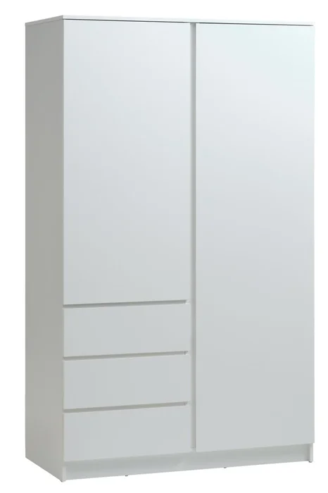 Armario LIMFJORDEN 120x200 blanco en Blanco - Roperos y placares, Uruguay | JYSK