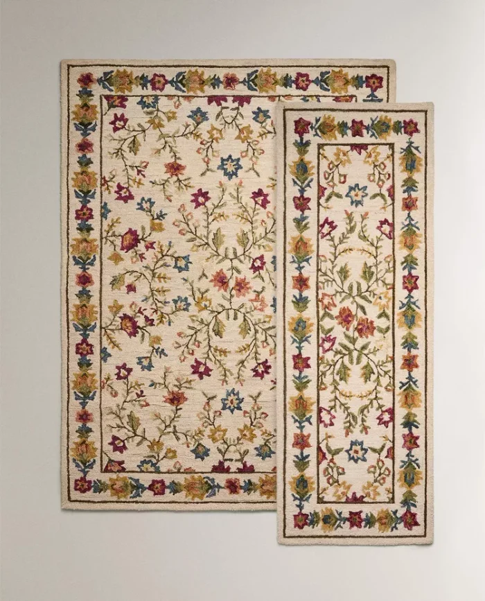 ALFOMBRA LANA ESTAMPADO FLORAL - Alfombras, Uruguay | Zara Home, vista 2