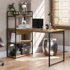 MESA DE ESCRITORIO CON ESTANTERIA LINEA INDUSTRIAL HIERRO - Bibliotecas, Uruguay | Balton, vista 1 de 10