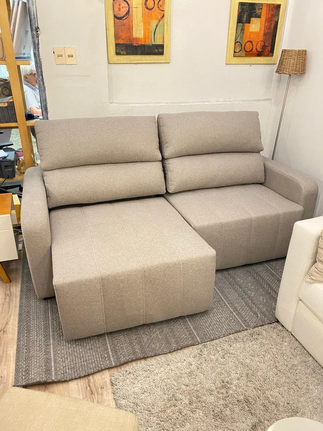 Sofá Havai Extensible Reclinable – Beige - 2 cuerpos en Beige - Sillones y sofás, Uruguay | Berna home, vista 2