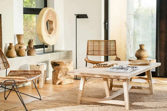 MESA SIERRA - 1.50 X 0.80 en Madera natural - Mesas de living, Uruguay | La Iberica, vista 24