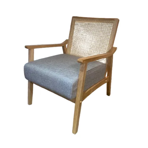 Butaca Poltrona Victoria – Madera de Gomero - Beige - Butacas, banquetas y puffs, Uruguay | Berna home