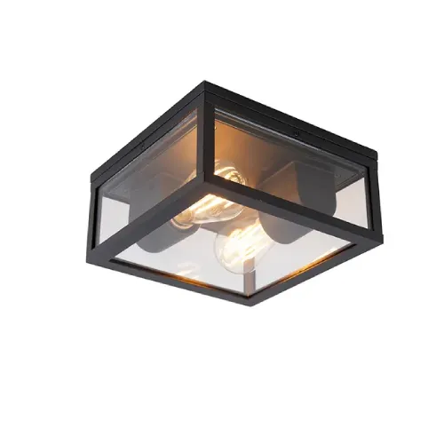Luminaria Cadix Negra en Negro - Lámparas colgantes, Uruguay | Serlux