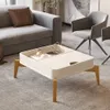 Mesa De Centro Living Con Gabeta Patas 100% Mfp - Mesas de arrimo, Uruguay | Muebles Express, vista 4 de 4