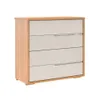 Cómoda 4 cajones - Nordik - Beige en Beige - Cómodas, Uruguay | Ecowood, vista 1 de 2