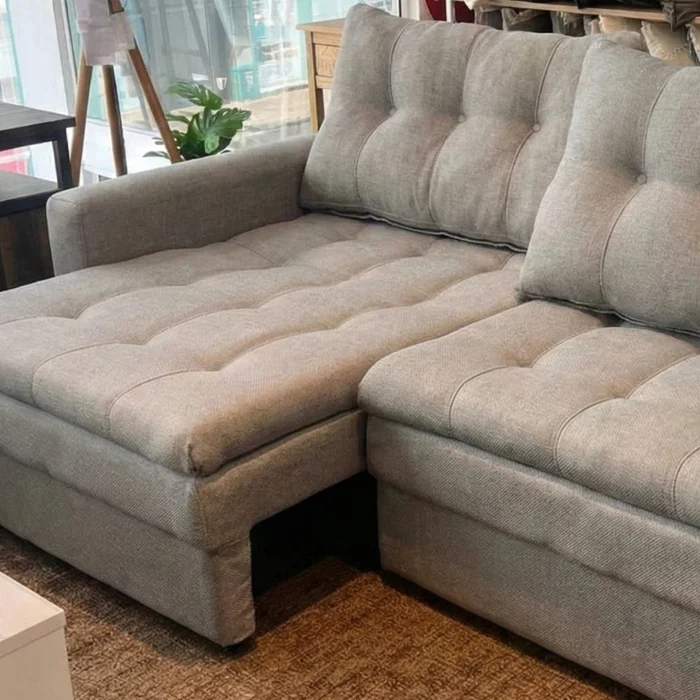 Sillón Cama Twin 3 Cuerpos - Extensible - Gris en Gris - Sillones y sofás, Uruguay | Ecowood, vista 4