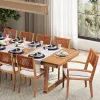 MESA DE COMEDOR ITACARE 220x110x77CM JATOBA - Muebles para el exterior, Uruguay | Vinibel, vista 8 de 8
