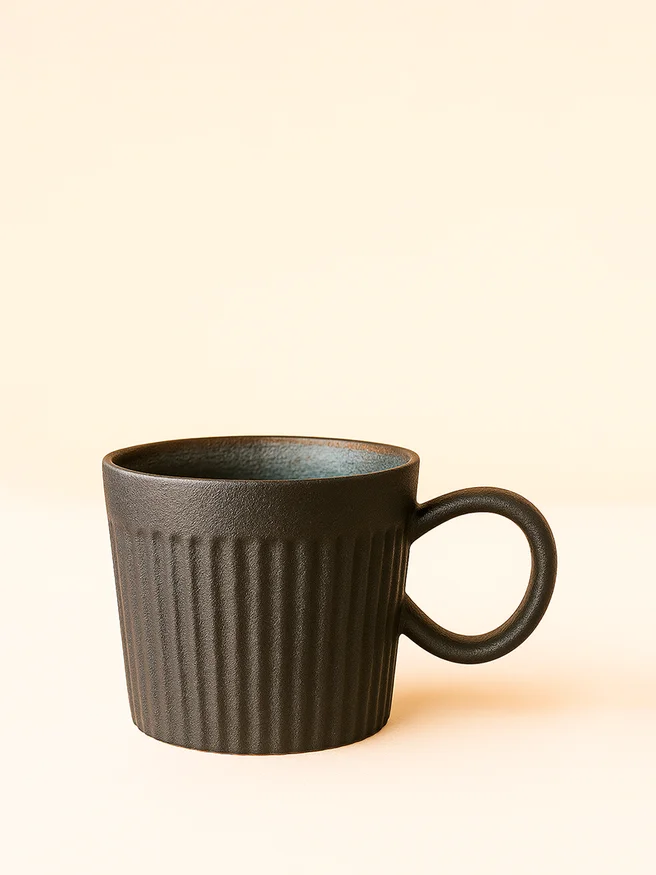 Taza Japonesa Vintage en Negro - Decoración, Uruguay | Cabana, vista 2