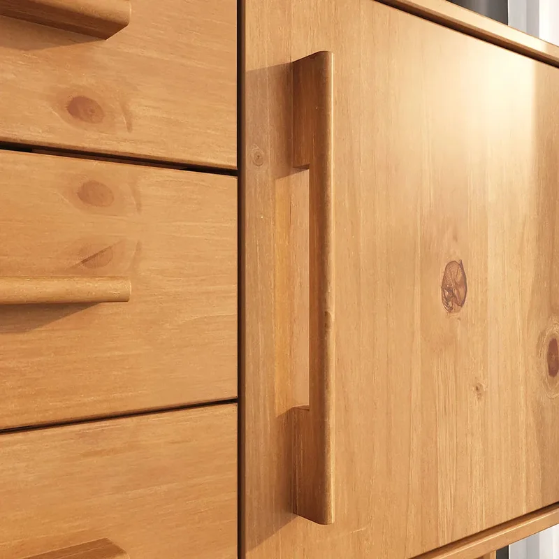 Aparador Buffet 145CM Trega - Madera Maciza en Madera natural - Aparadores y recibidores, Uruguay | Balton, vista 11