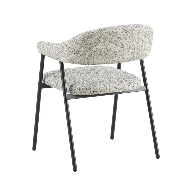Silla Butaca Camelia - Gris en Gris - Butacas, banquetas y puffs, Uruguay | Berna Home, vista 3