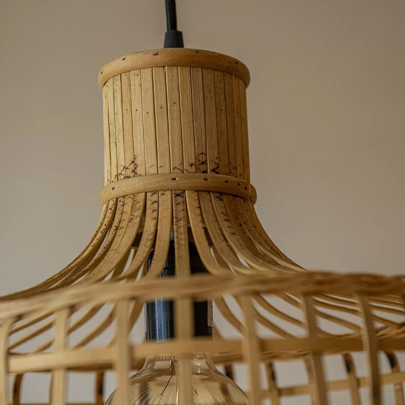 Lámpara de techo Maui en Madera natural - Lámparas colgantes, Uruguay | De Arcos, vista 3