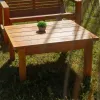 Mesa de living exterior / barbacoa — Serra Amoblamientos en Madera natural - Muebles para el exterior, Uruguay | Serra Amoblamientos, vista 4 de 4