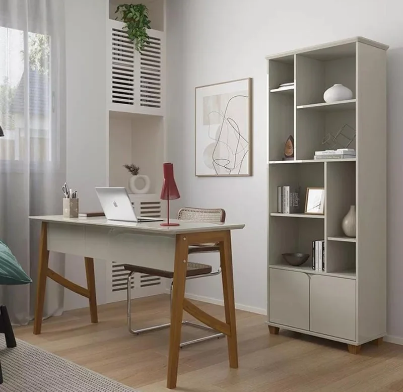 ESTANTERIA TAURUS - OFF WHITE CH9062 - Bibliotecas, Uruguay | Rosas Hermanos, vista 3