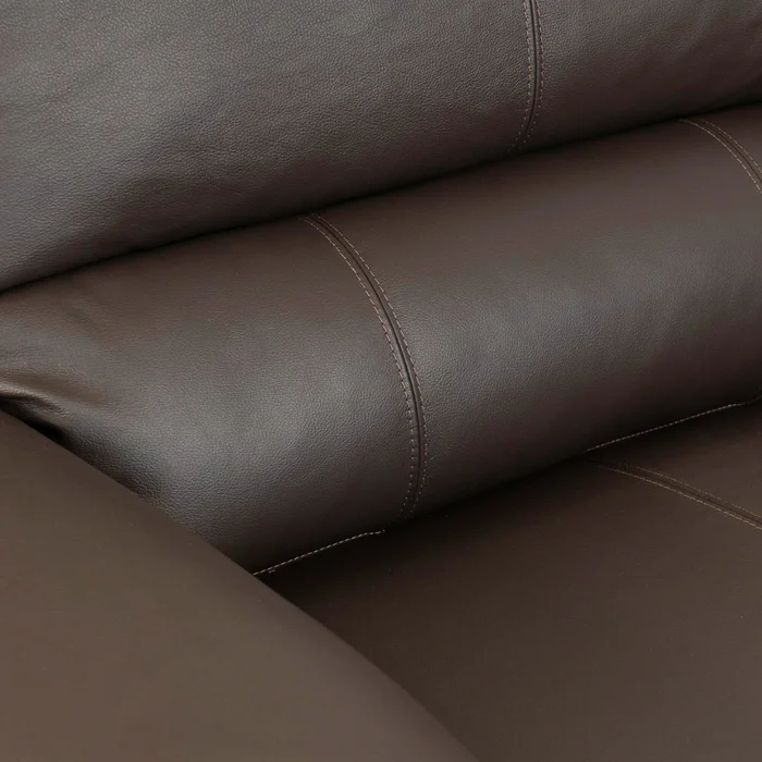 Sofa 3 Cuerpos Cuero-100-natural Marron Venecia Choc. en Marrón - Sillones y sofás, Uruguay | Divino, vista 7