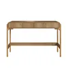 Escritorio Select - 2 cajones - Natural en Marrón - Escritorios y sillas de escritorio, Uruguay | NYR, vista 3 de 5