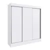 Ropero Placard 3 Puertas Corredizas 2 Cajones Dormitorio (Blanco) - Roperos y placares, Uruguay | Muebles Express, vista 1 de 3
