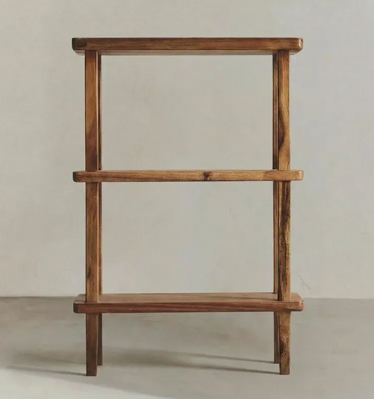 ESTANTERÍA DE MADERA DE ACACIA en Madera natural - Estantes y repisas, Uruguay | Zara Home